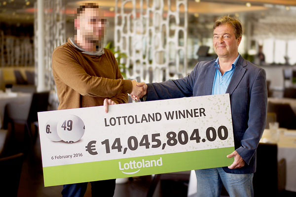 Spelare vinner 132 miljoner hos Lottoland 
