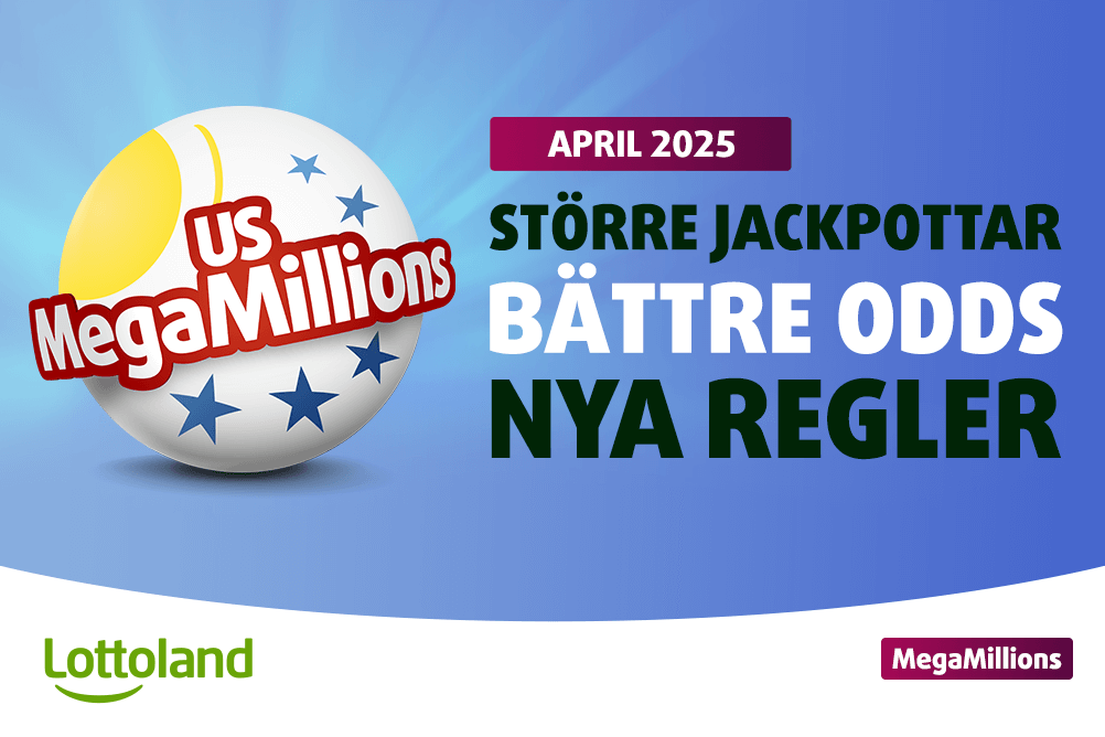 MegaMillions Nya Regler April 2025
